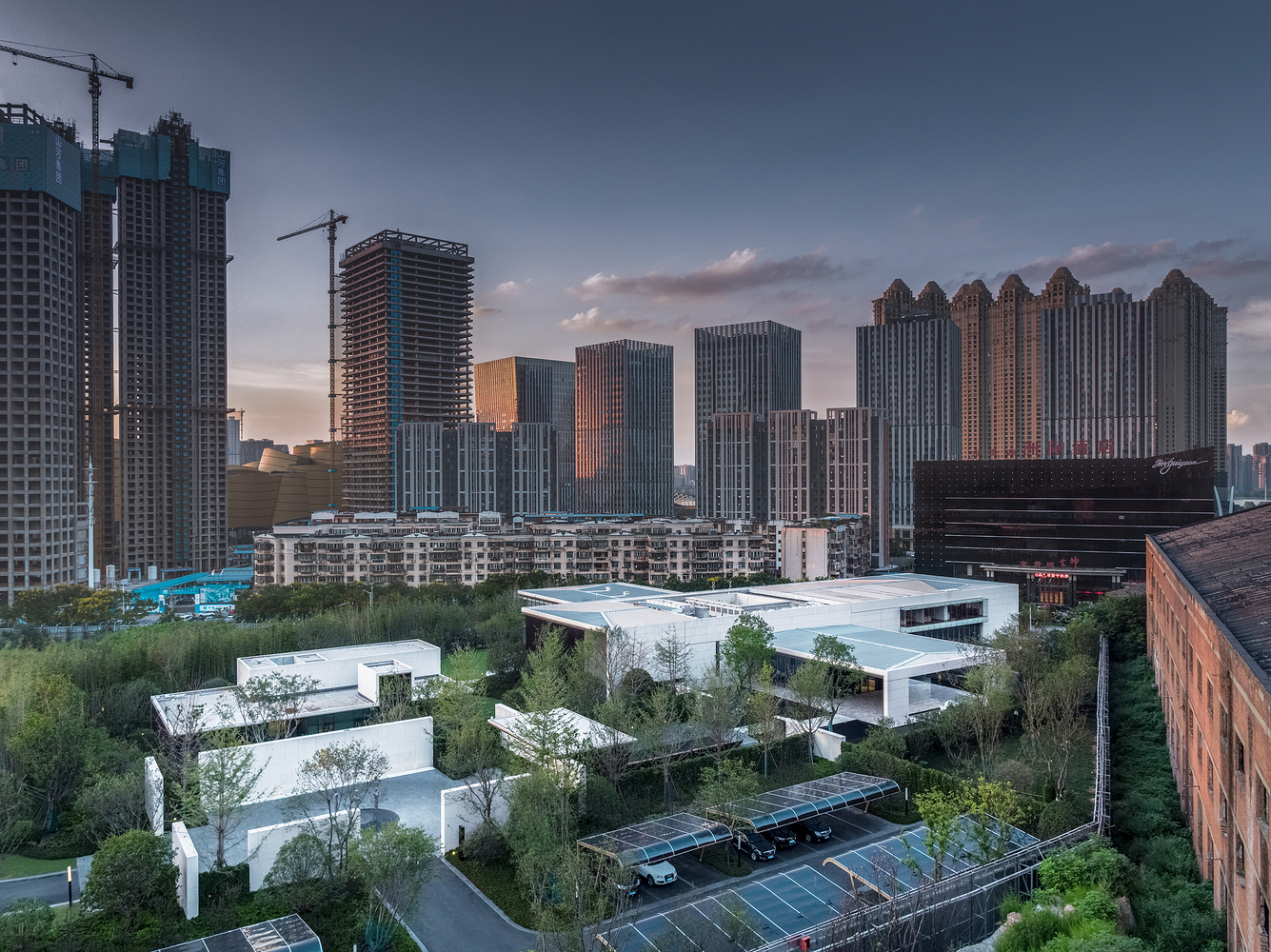 Wuhan Financial City No.1 Courtyard Life Experience Center  gad-82