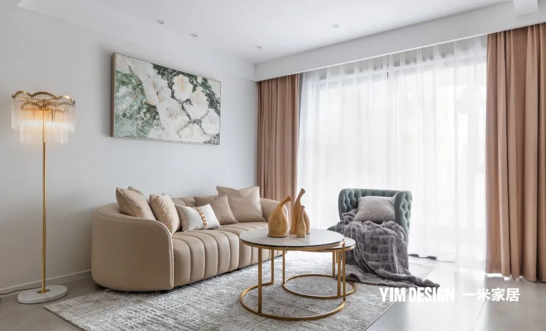 130㎡美式二胎之家，温柔配色治愈空间-15