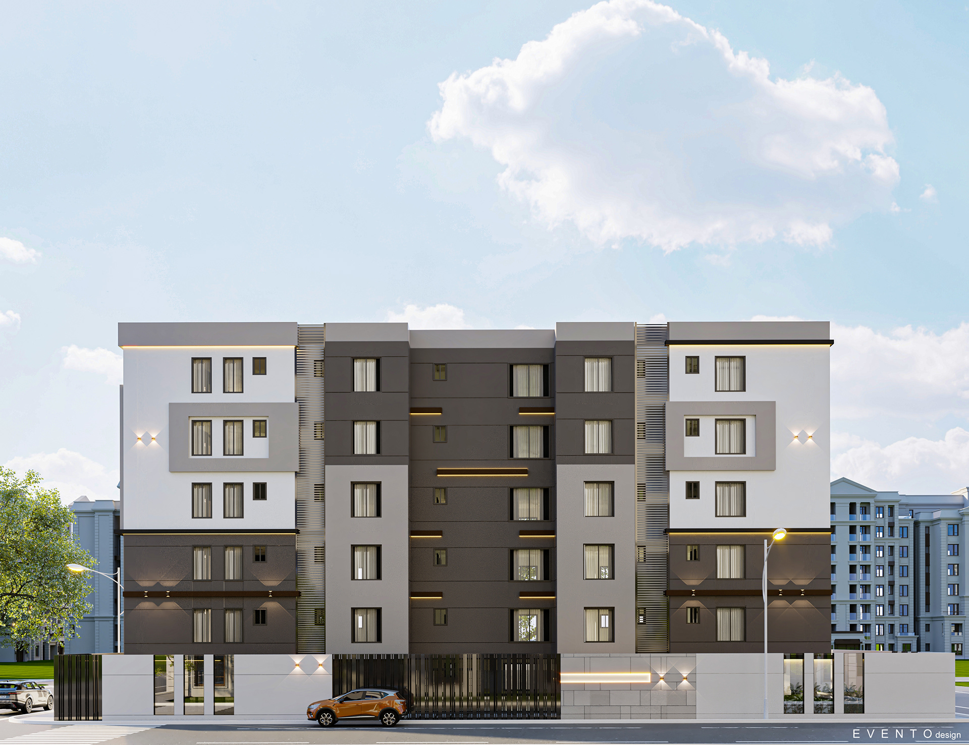 business building design at 5th settlement-14