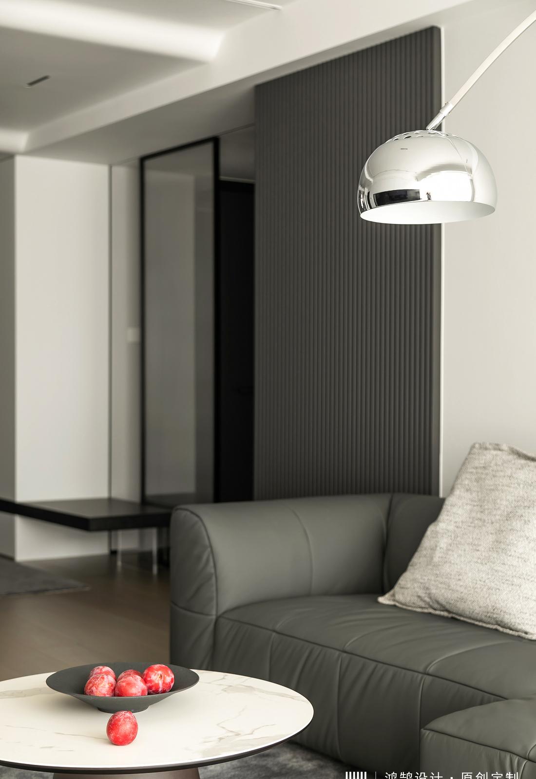 110㎡禁欲系现代风住宅-12