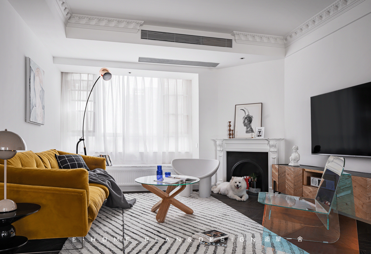 由入户衣帽间，进入一个画廊般的家-10