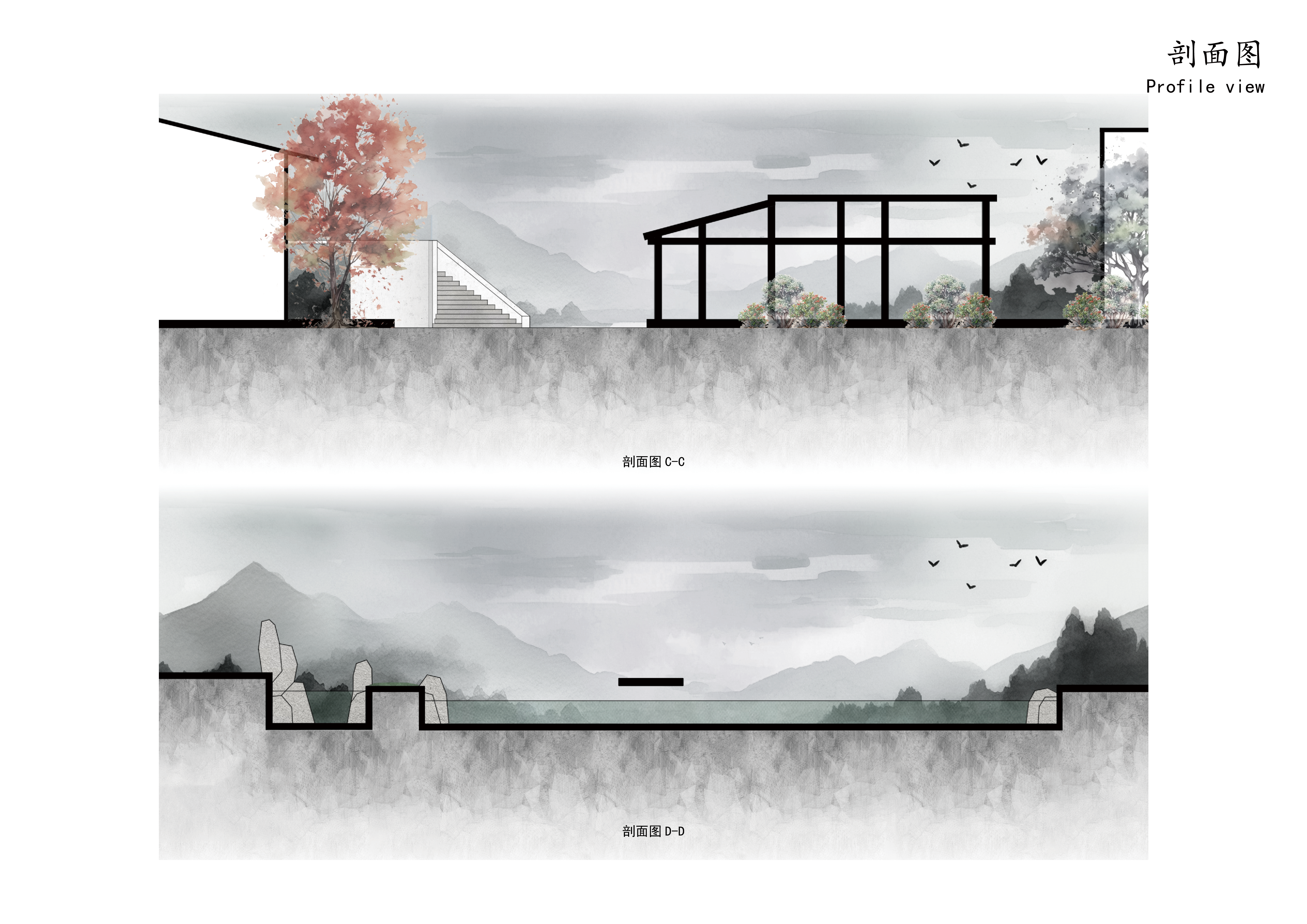 古越龙山·微醺社民宿庭院景观设计丨中国绍兴-20