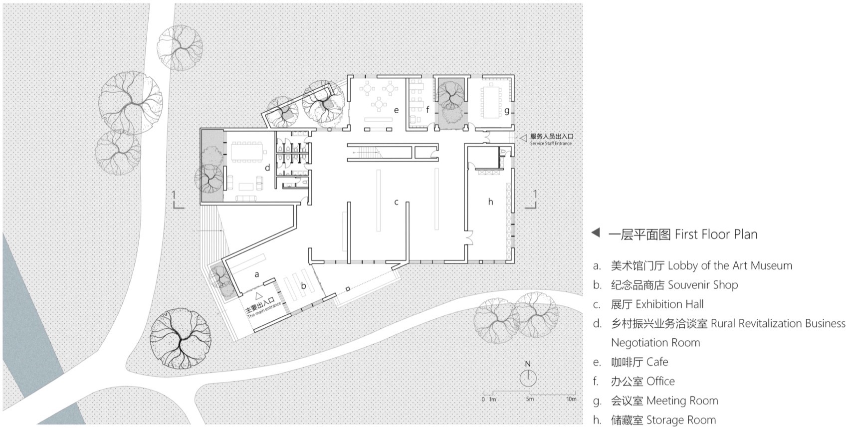 罗家磨美术馆丨中国甘肃丨微妙建筑设计工作室（西安建筑科技大学）-55