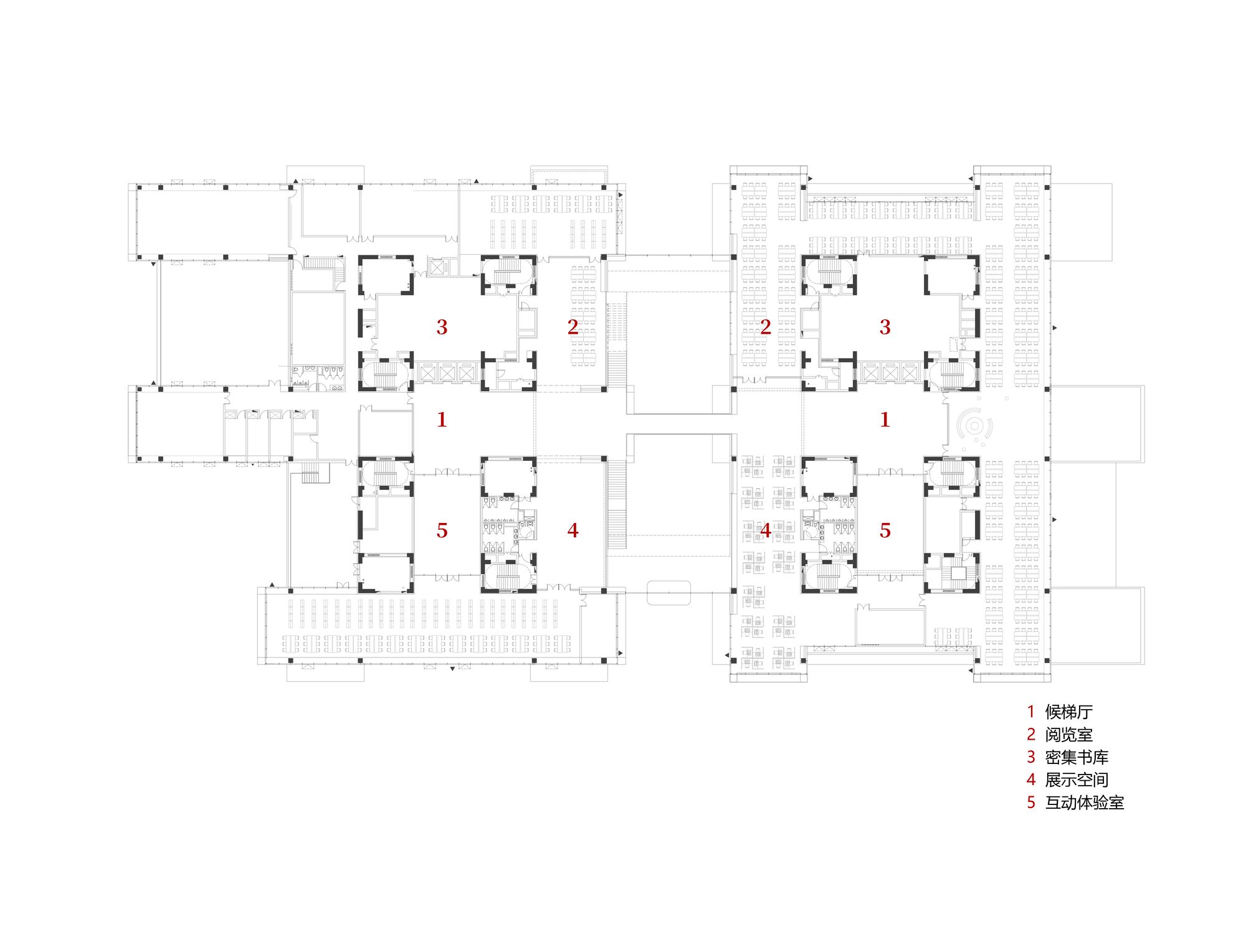 LIBRARY AND SCHOOL GATE OF CAUC | TJAD ORIGINAL DESIGN STUDIO - ARCH2O-25