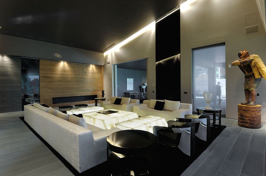 Madrid 郊区混凝土住宅-62