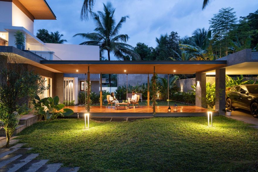 Kerala两兄弟的双子住宅丨印度-28