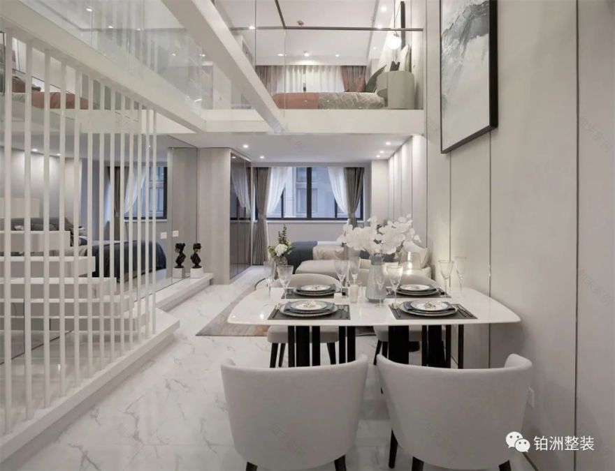 启东财富广场loft样板房软装设计【铂洲设计出品】设计师李强&崔志昊-15