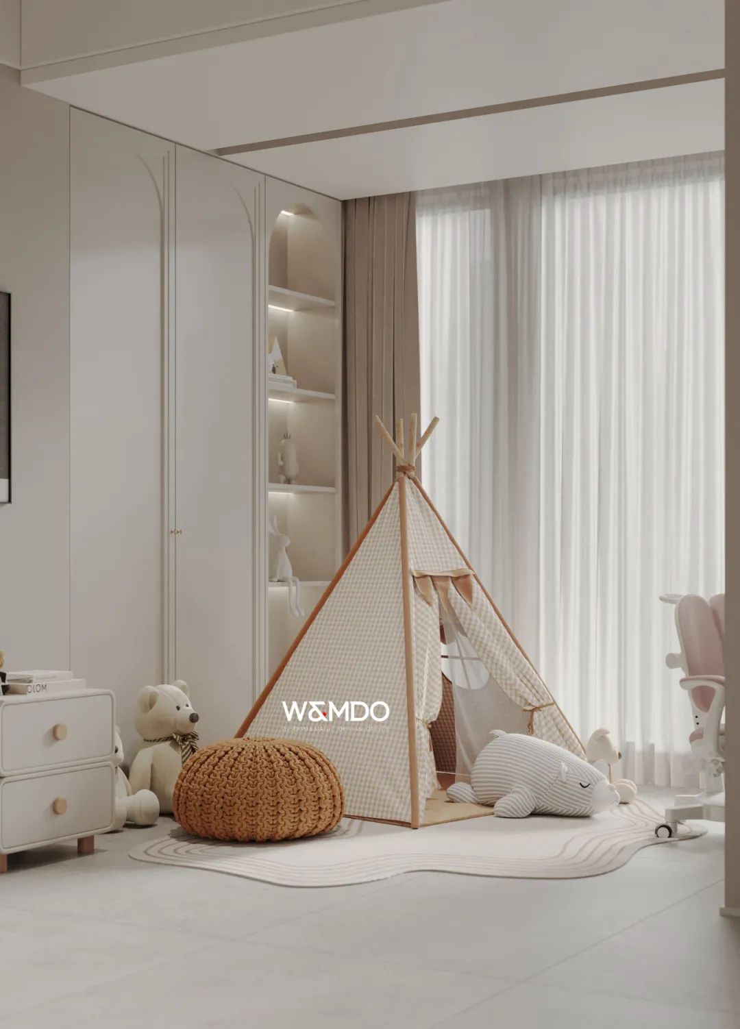 乐山 170 平简约家居 · 温馨治愈空间丨中国乐山丨W&MDO-38