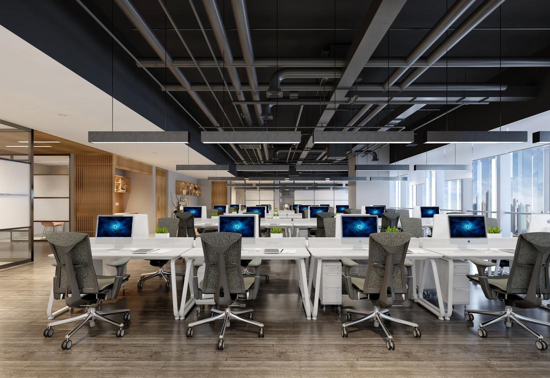广州互联网公司办公空间设计-5