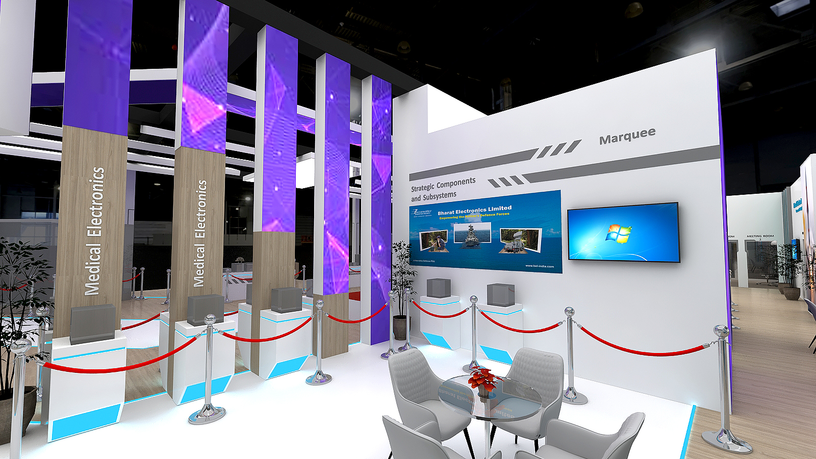 Concept design for BEL for Aero india 2023-11