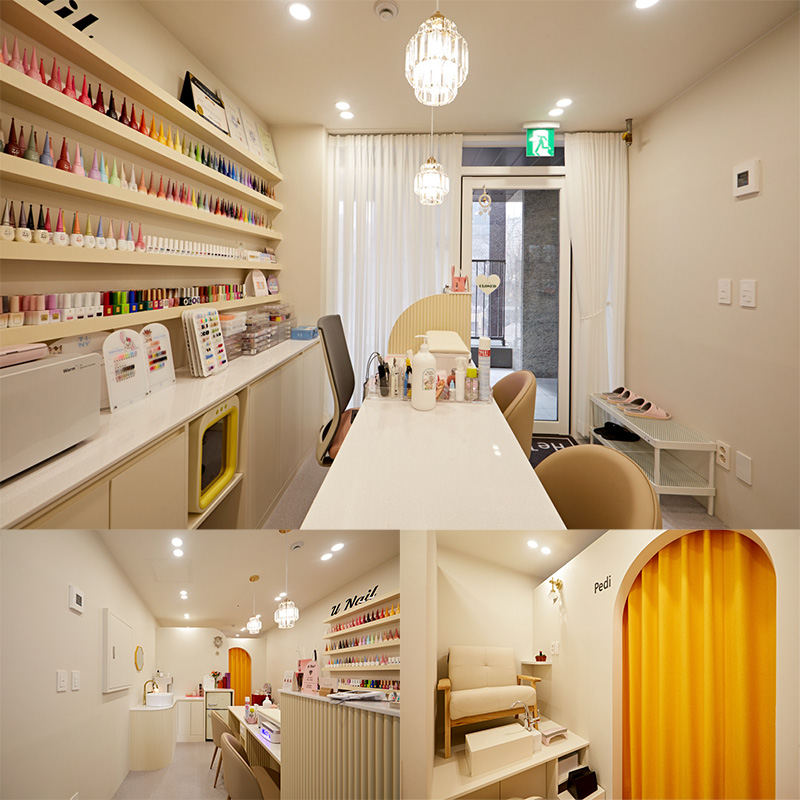 白色简约小型指甲沙龙设计-1