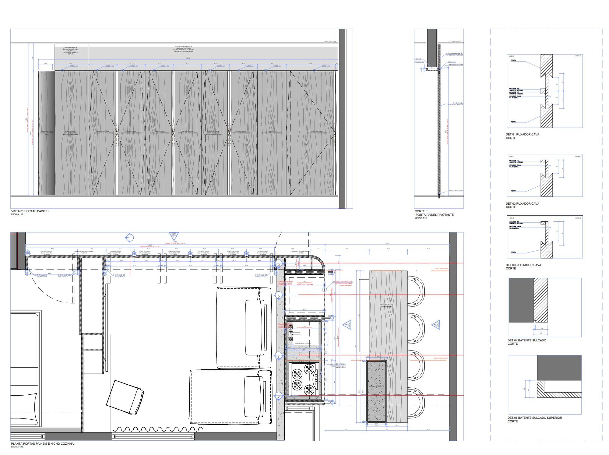 曲线木构空间，打造多变功能 65 平米别墅-33