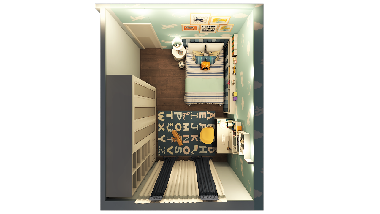 FULL APARTMENT (INTERIOR DESIGN)-12