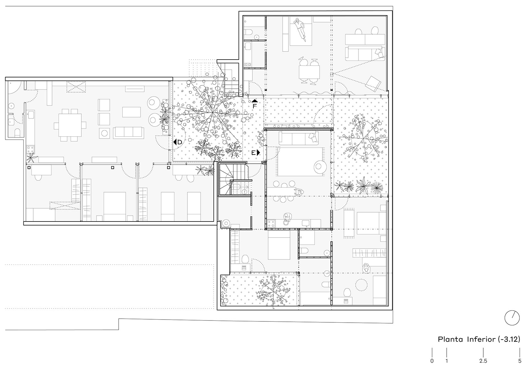 板网球场住宅丨西班牙马德里丨Nuñez Ribot Arquitectos-25