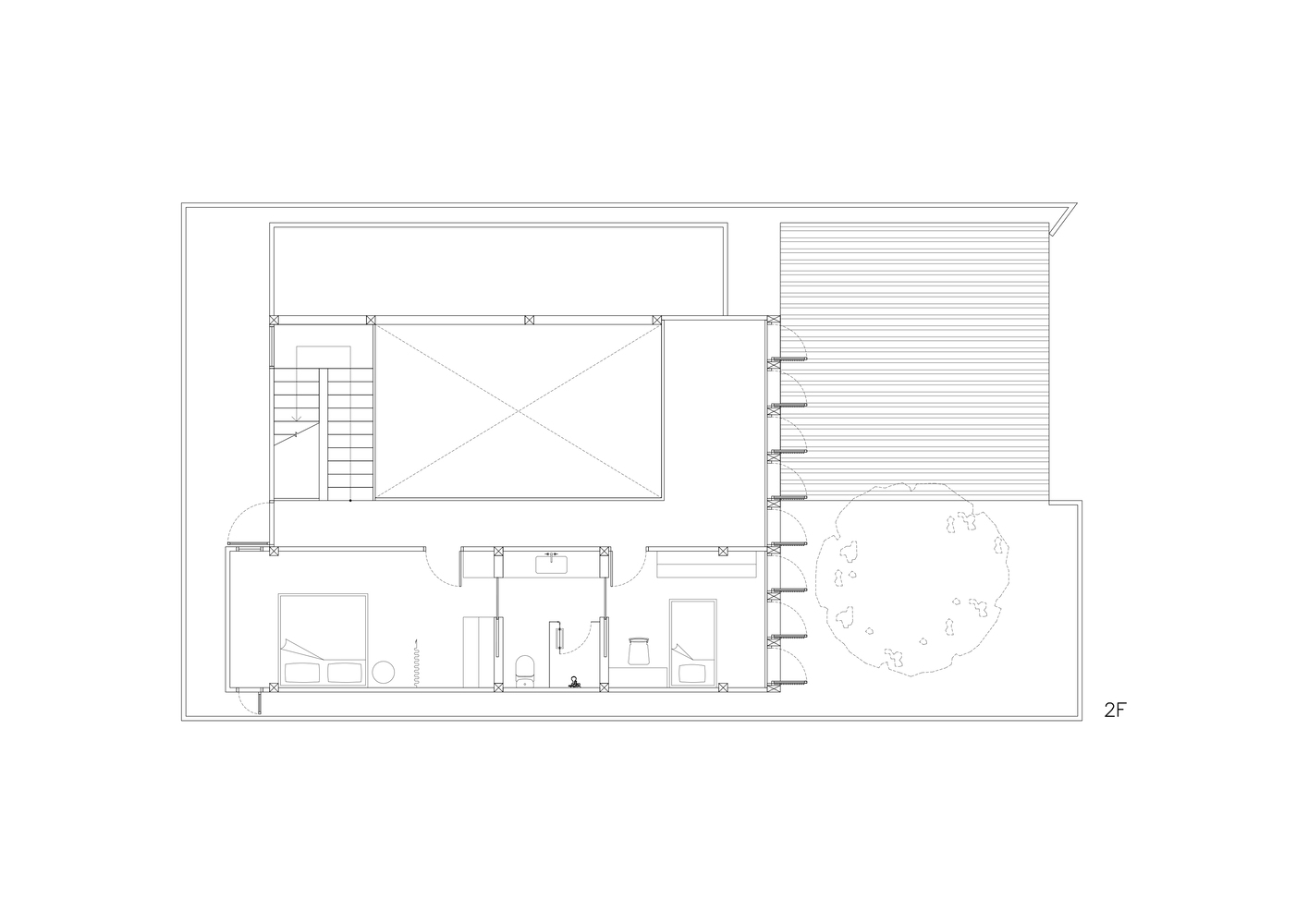 泰国 Samutprakarn 木构家庭住宅设计-12