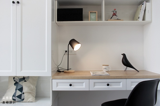 北欧.今乔——80㎡北欧风住宅  品岸装饰-麦格设计-15