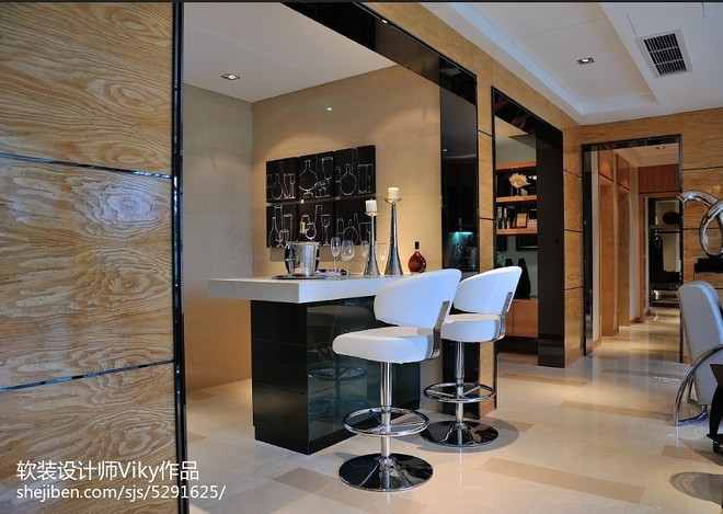 74万元样板间148平米装修案例-18