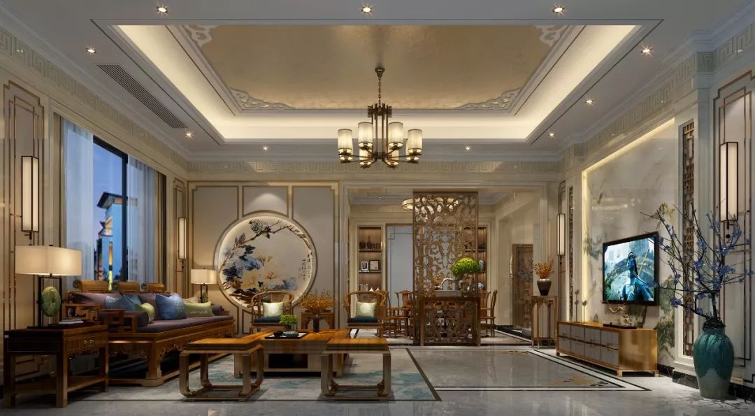 332㎡新中式丨黄春婵：宁静致远，美到骨子里！-22