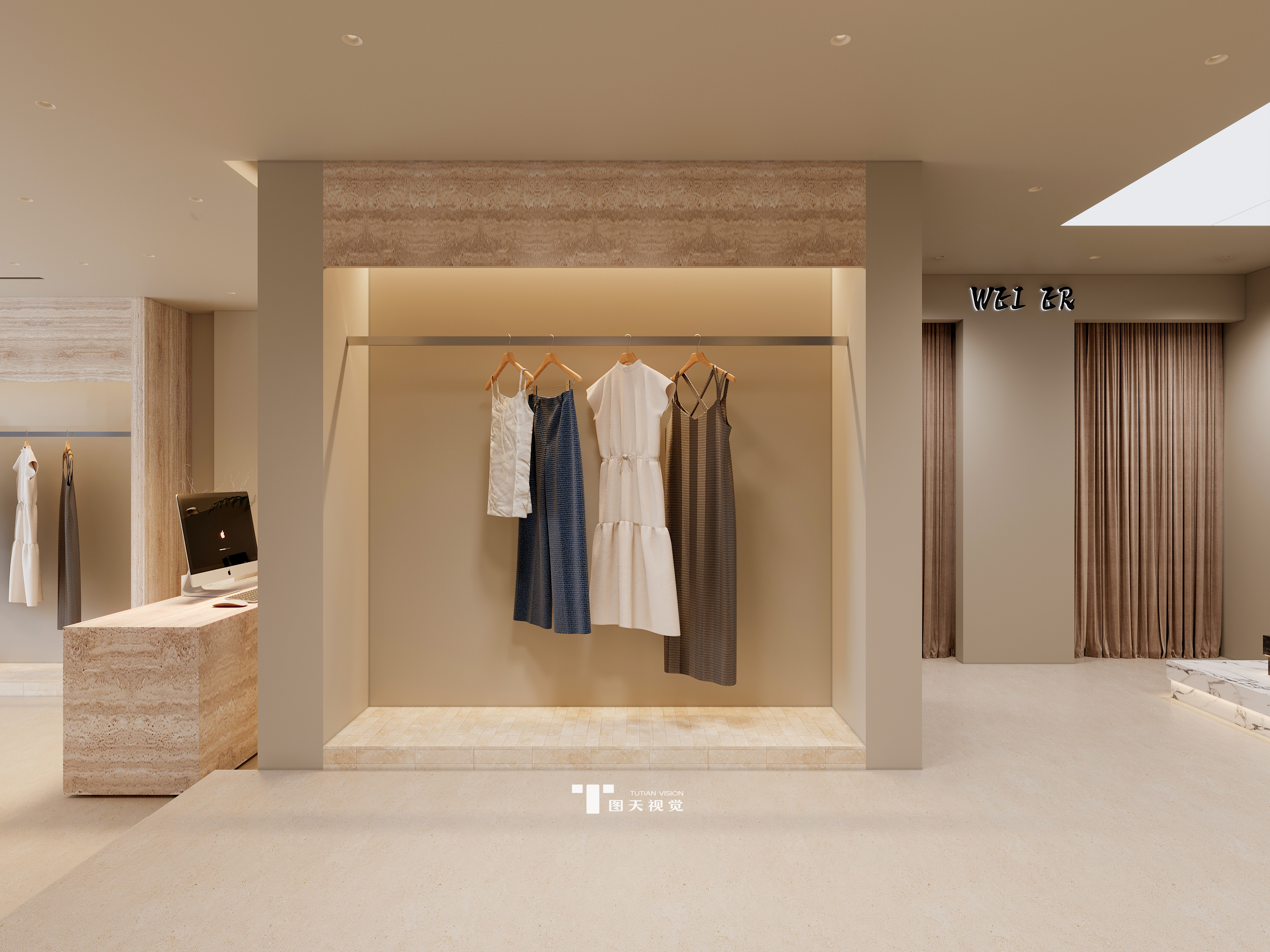 甜甜极简奶油风 ~ 高级感时装店-3