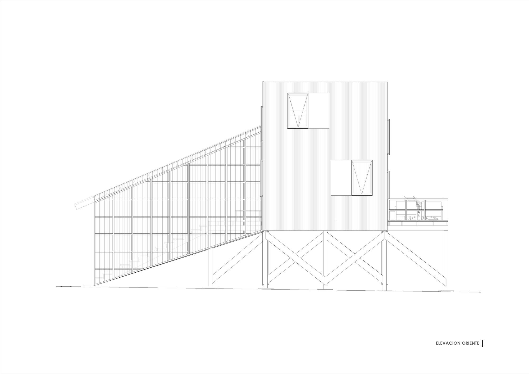 乐丰避难所丨智利丨Abarca Palma Arquitectos-33