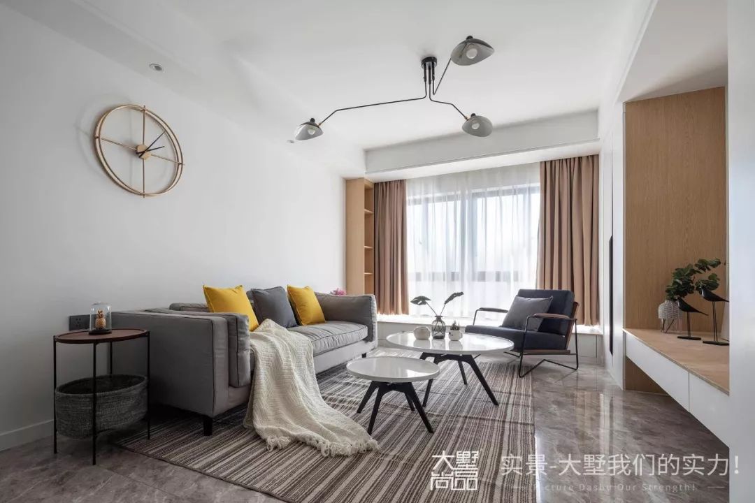 70㎡信一银座盐系生活 | 简约温馨,空间利用最大化-5