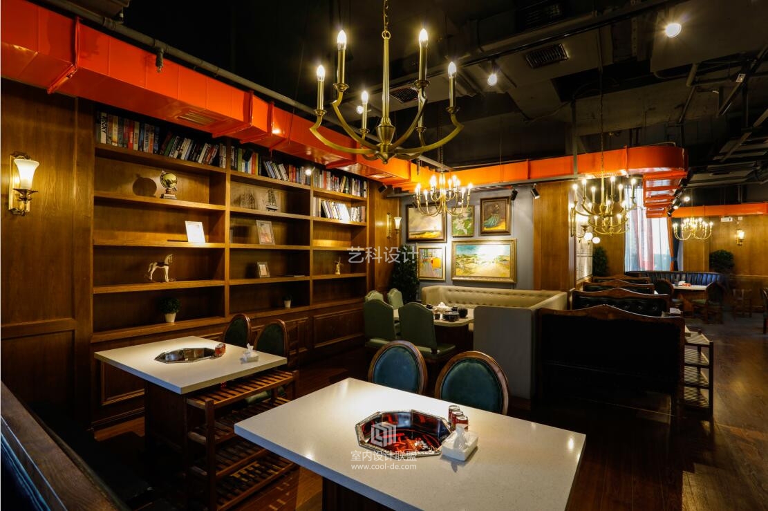 青岛火锅店设计装修案例展示-18