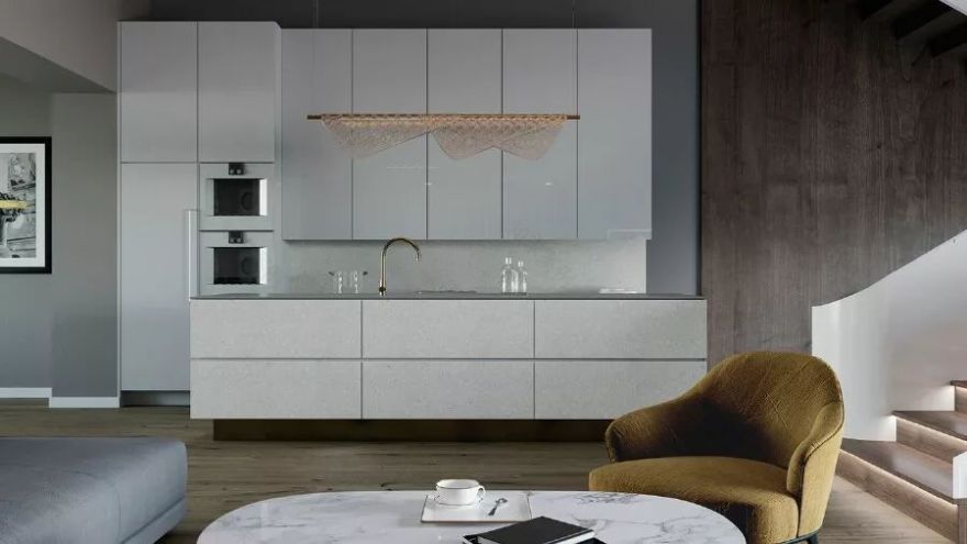 现代奢华住宅设计,精致多变、色泽温馨柔和-42