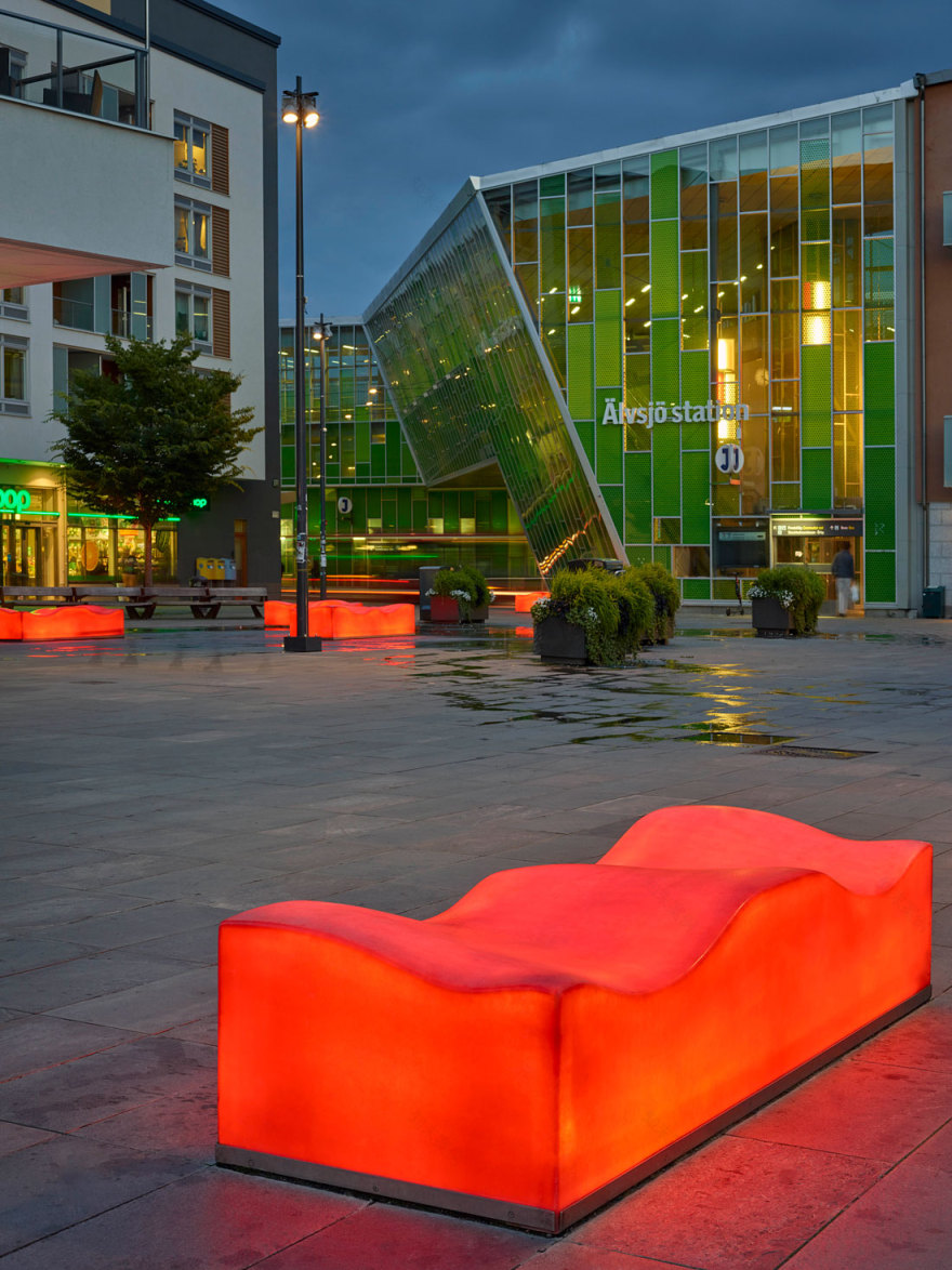 瑞典斯德哥尔摩Älvsjö广场-7