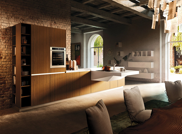 Snaidero紧凑型厨房丨Snaidero与建筑师Pietro Arosio合作-5