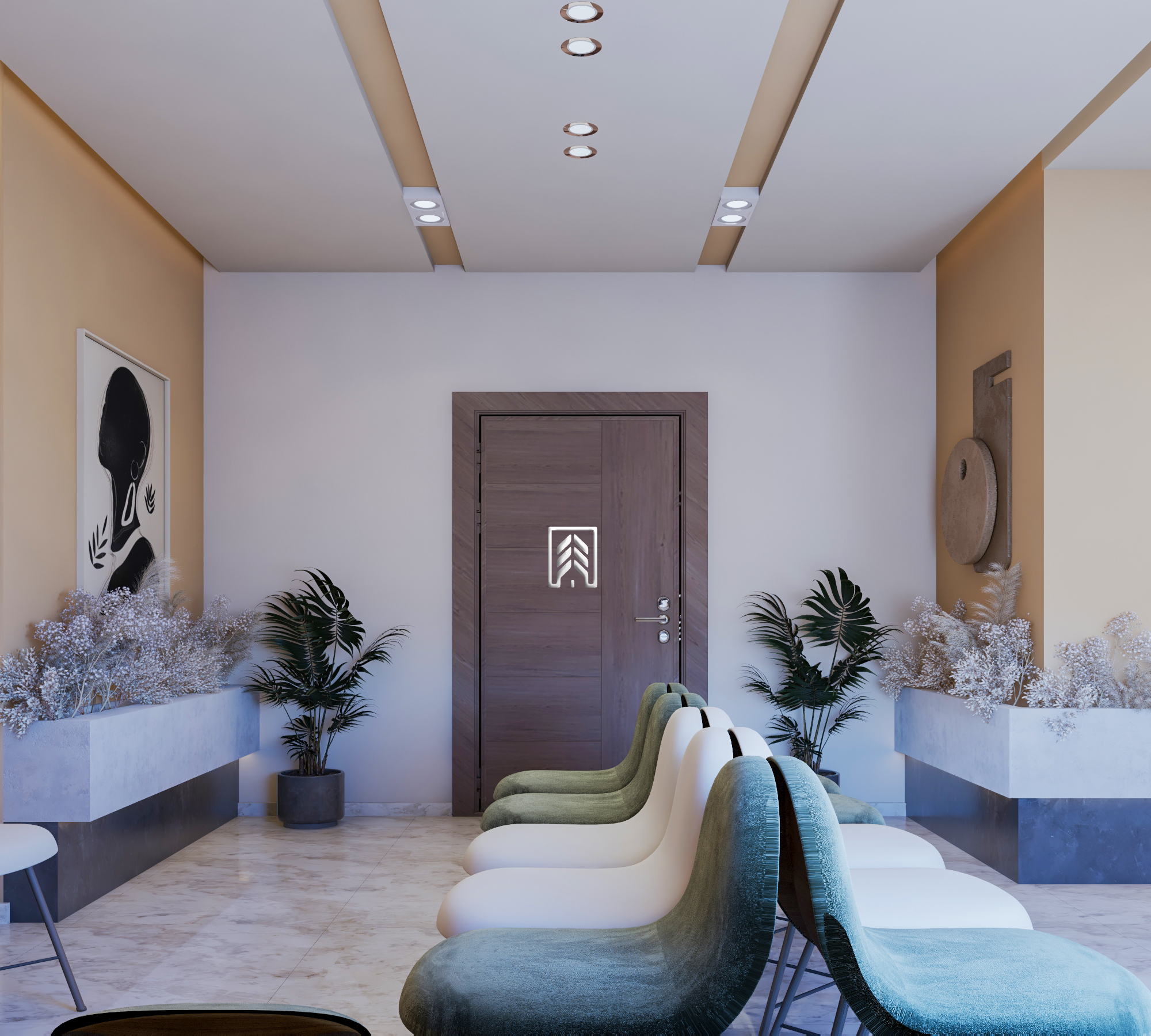 当代诊所接待处设计丨Design Architecture & Decoration-11