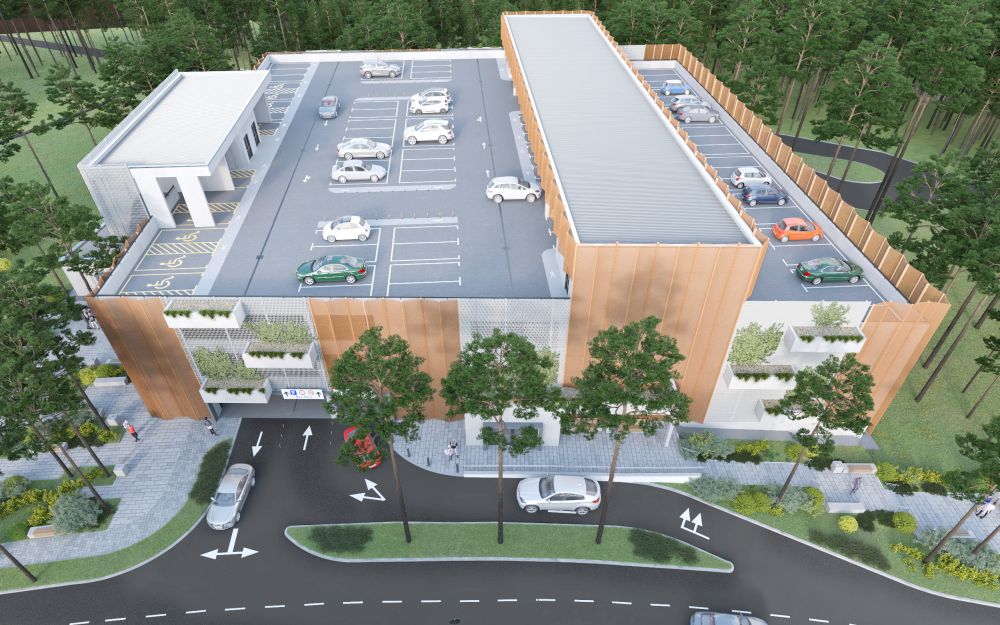 斯雷姆斯卡米特罗维察研究所旁五层停车场建设丨诺维萨德工作室DBA-11