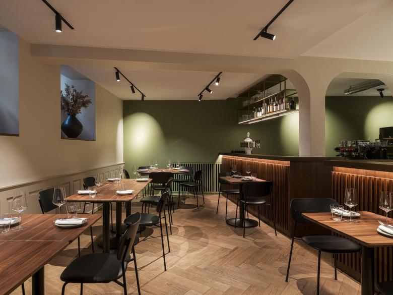 Arndt Geiger Herrmann丨Innenausbau Restaurant Lindenhofkeller丨瑞士-0