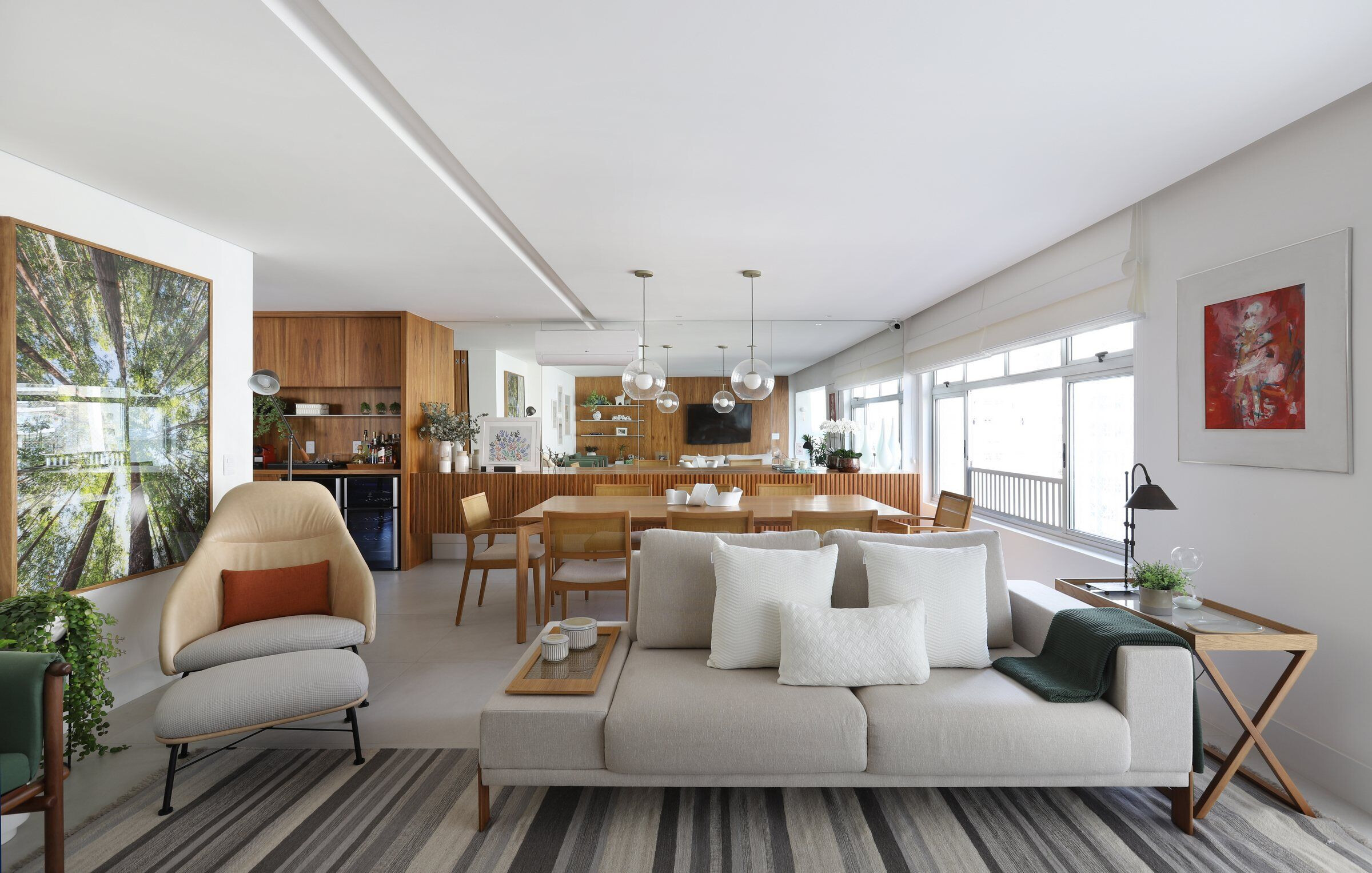 热带风情融入圣保罗公寓丨巴西圣保罗丨Dirani e Marchió-6