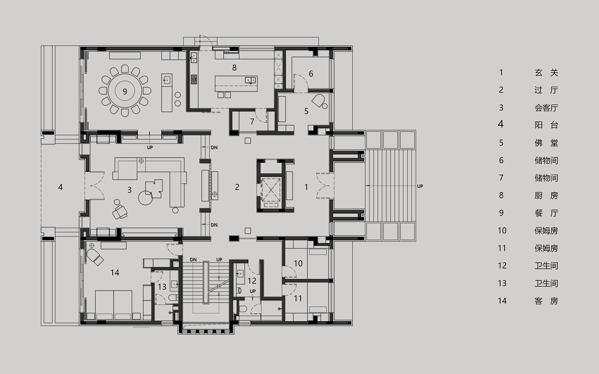 香格里拉５号别墅丨中国佛山丨城饰设计,和山集-11