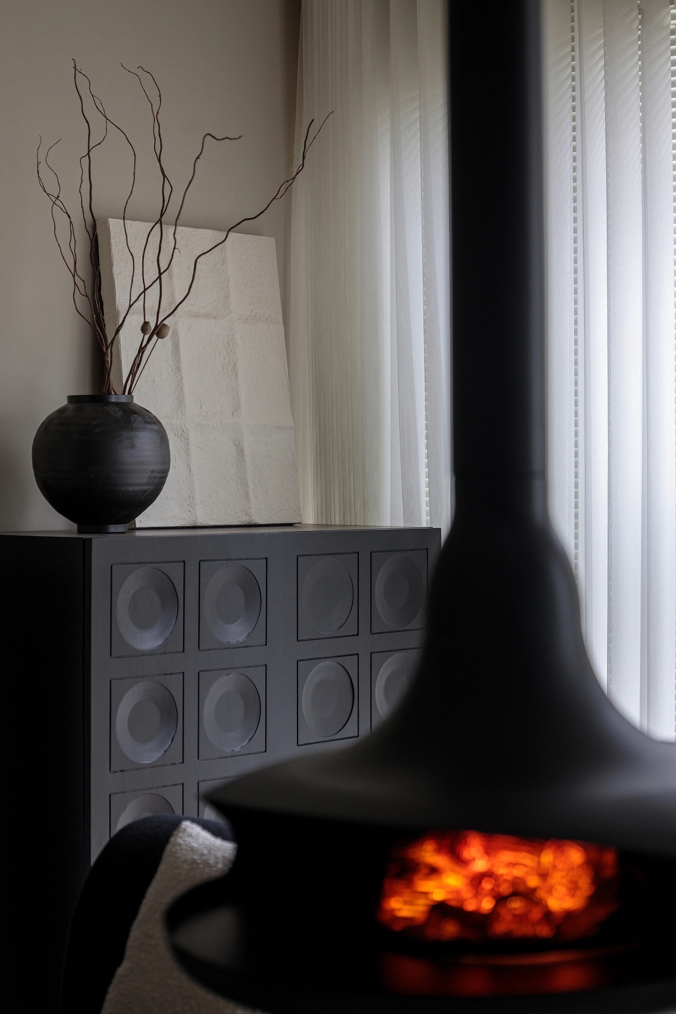 120m²中古侘寂 · 落地一套家居博主的家丨中国眉山丨壹佳一舍设计-11