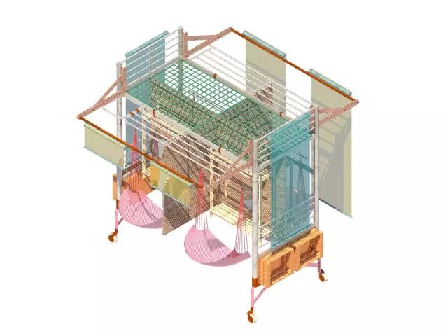 她用宜家的便宜家具、脚手架、木地板、晾衣架…设计出的最有创意的联合办公-75