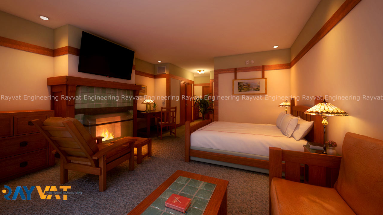 3D 室内渲染，深度洞察-17