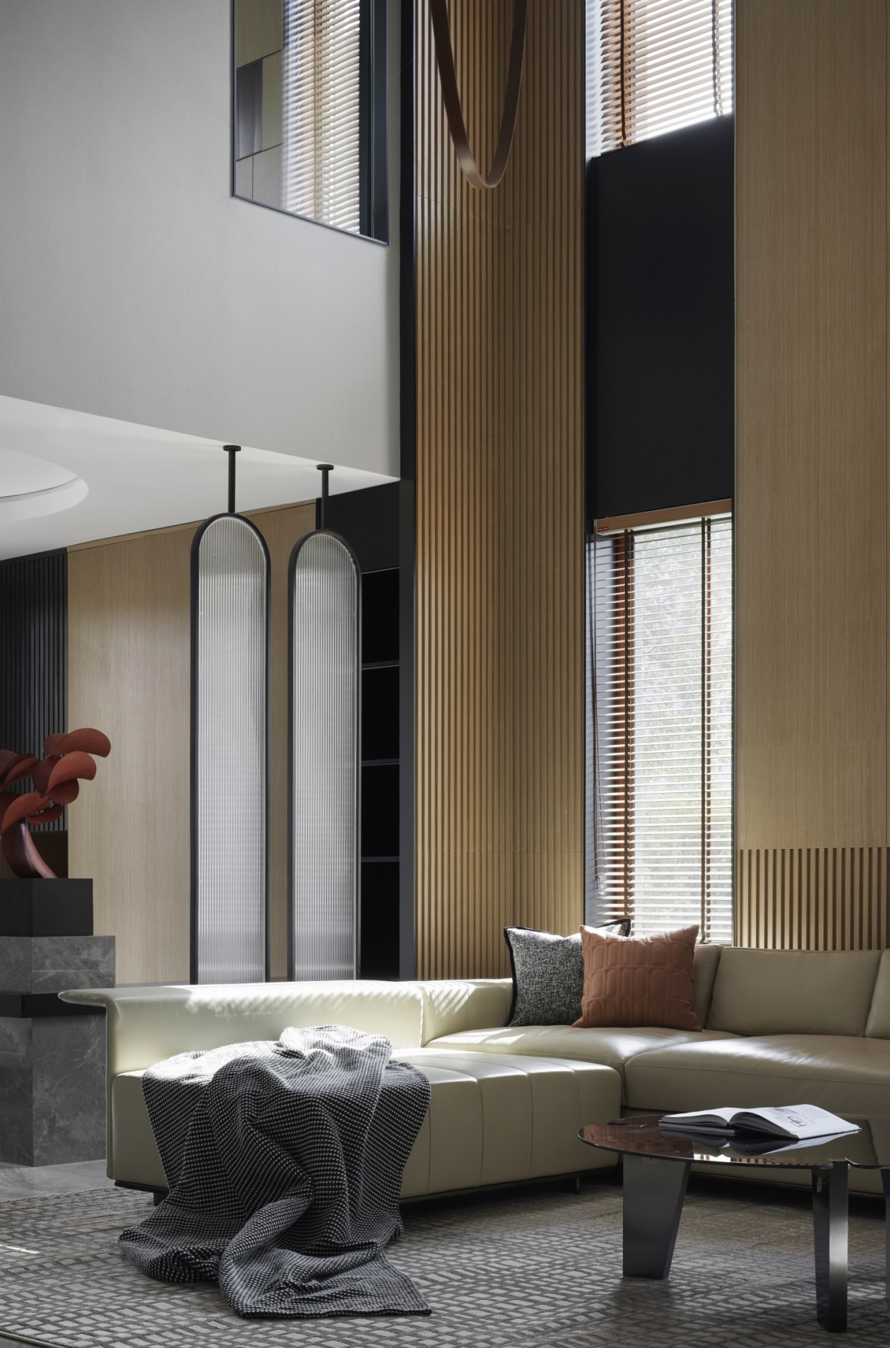 东荷逸品 · 650㎡现代墅居，蕴意于内，隐奢于境！-2