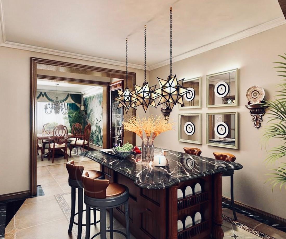 简约美式家居,色彩与灵魂的华美交响-4