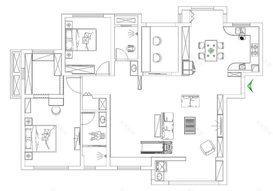 150㎡ 舞蹈房 游戏房,90后舞者之家 田氏作坊设计-9