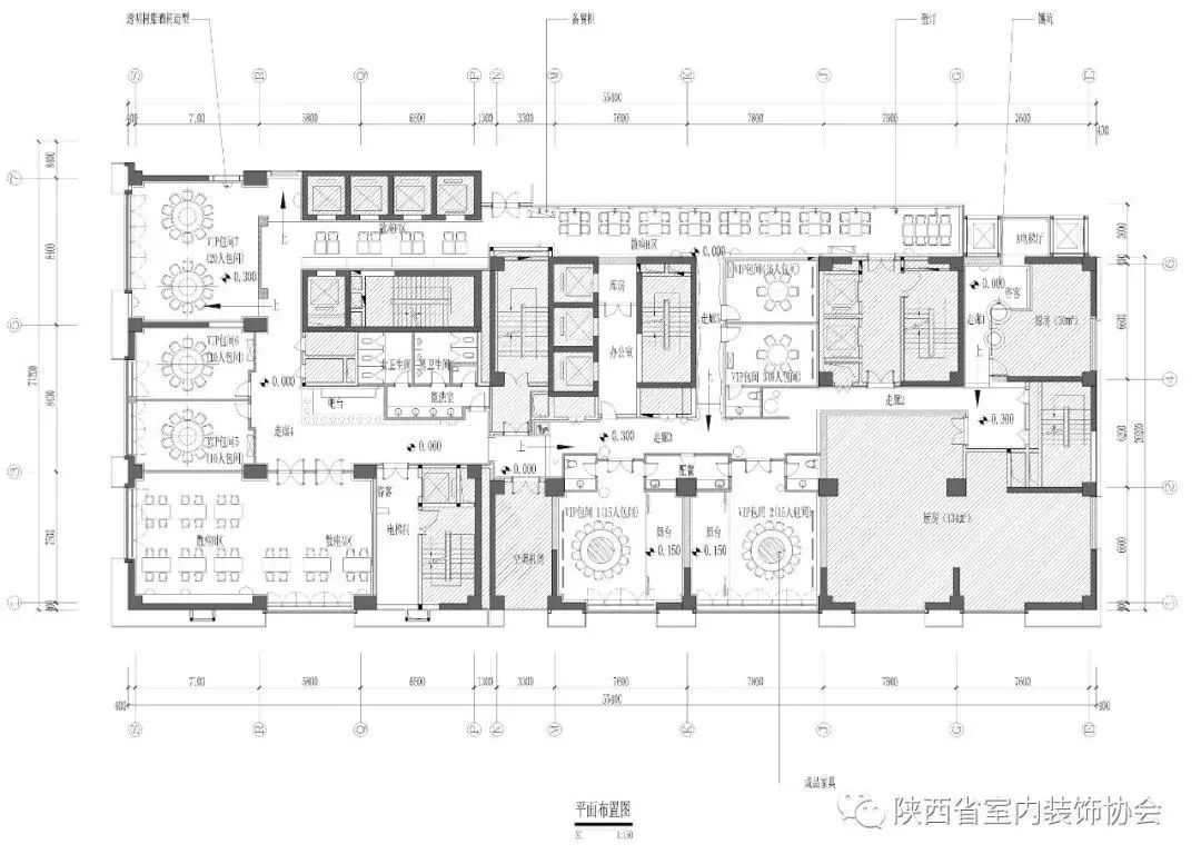 一盐大唐餐饮设计方案丨陕西环境艺术设计研究院有限公司-18