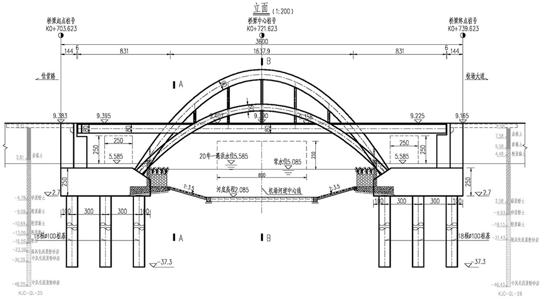 南京南部新城步行桥和车行桥丨中国南京丨NAN 建筑事务所+和作结构建筑研究所-45