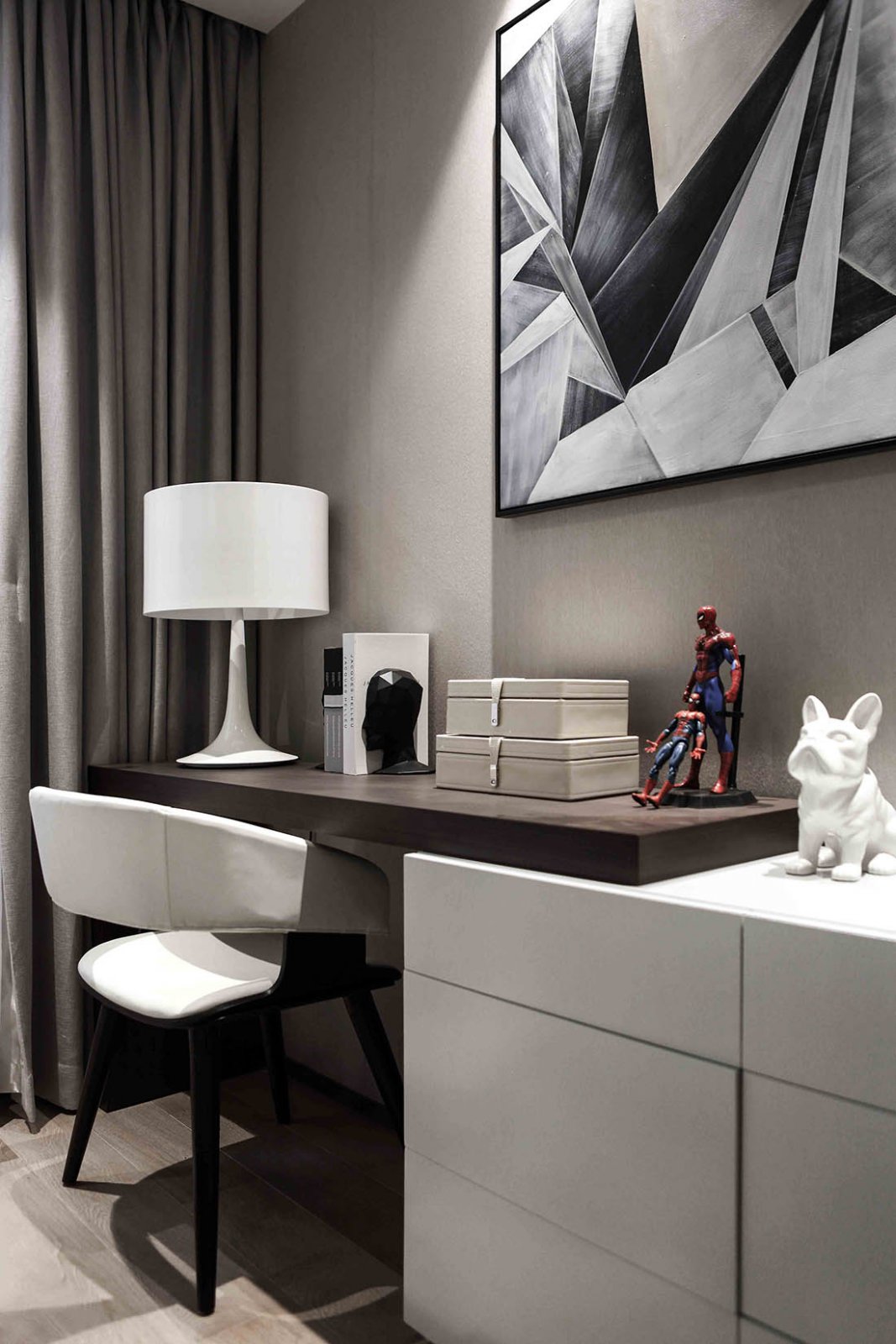 216㎡成都华润金悦湾悦府H精装样板房  开戊空间设计-22