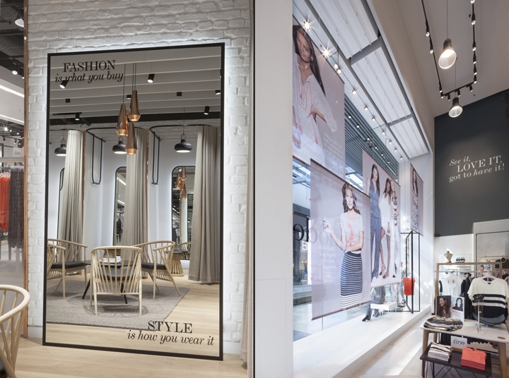 伦敦 Lindex 快时尚专卖店 | 现代简约风格的空间设计-8