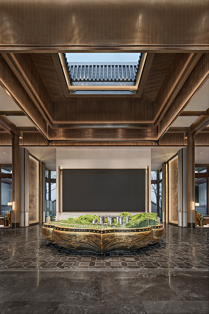 长沙电建泷悦长安营销中心丨中国长沙丨深圳市盘石室内设计有限公司-27