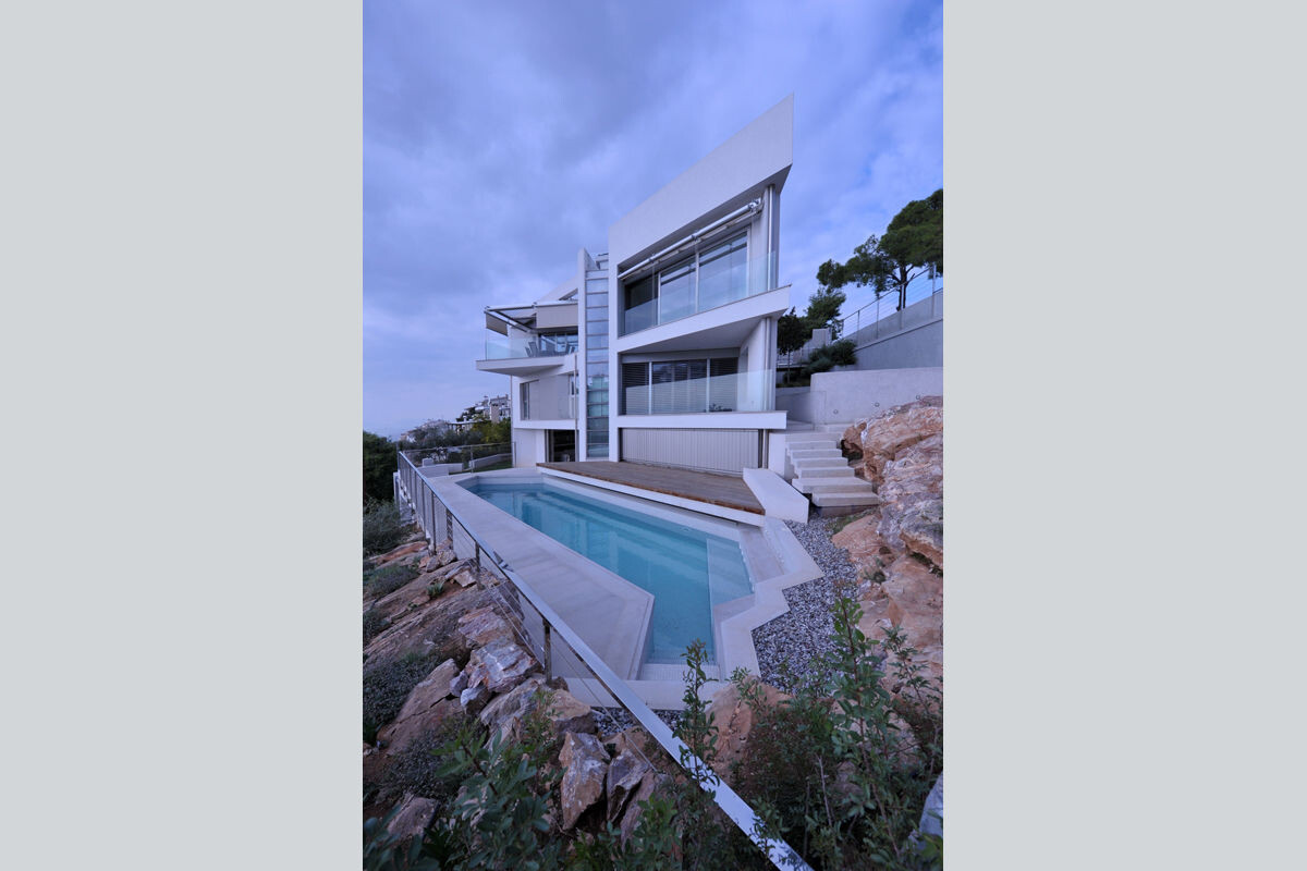 希腊雅典 Voula 区特色住宅设计-24