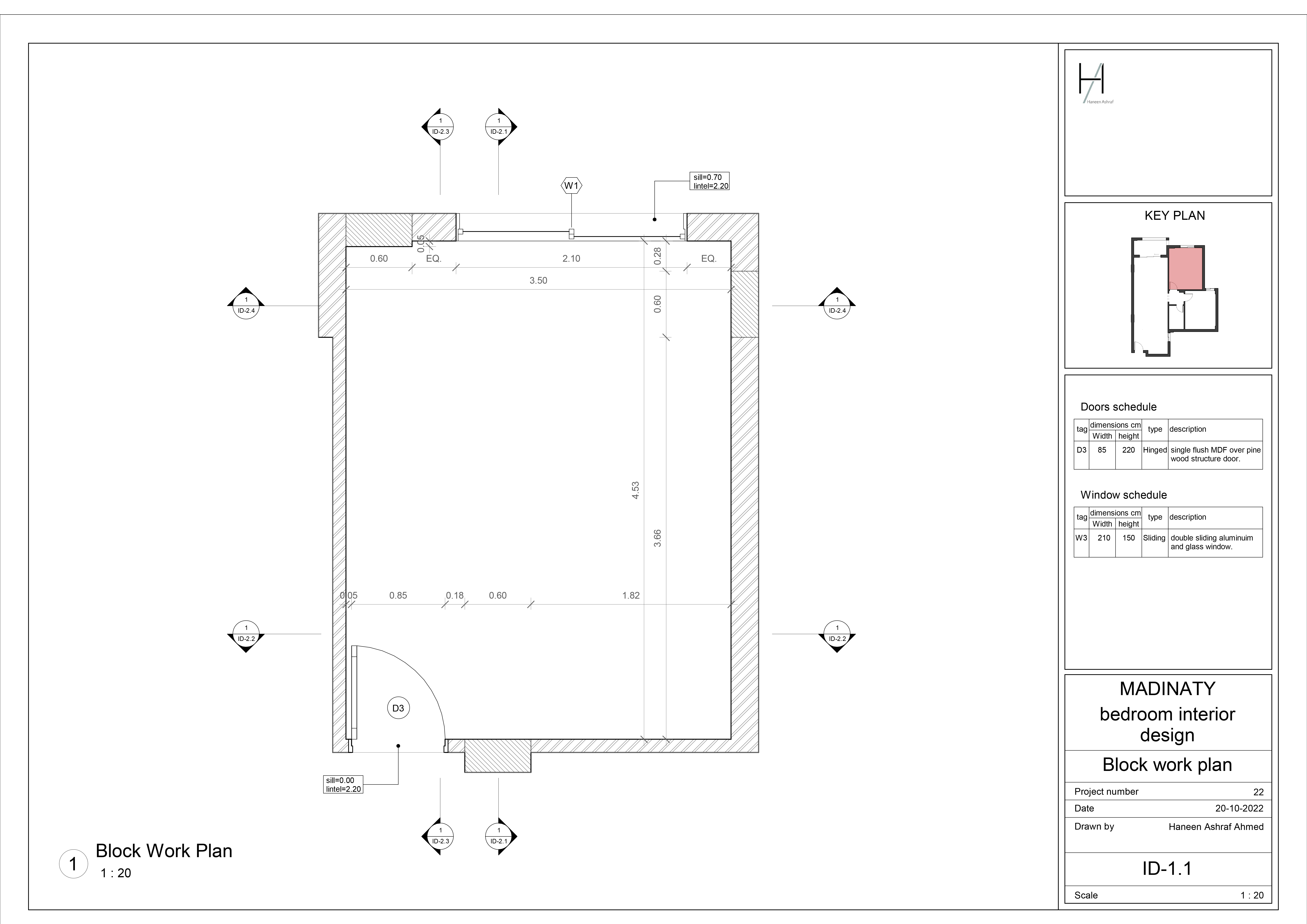 Interior shop drawings (bedroom)-8