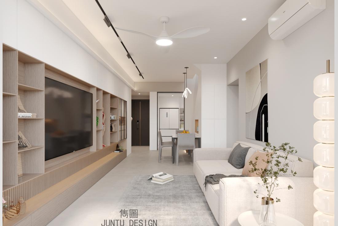 138㎡现代简约旧改广州白云岭南新世界丨中国广州-13