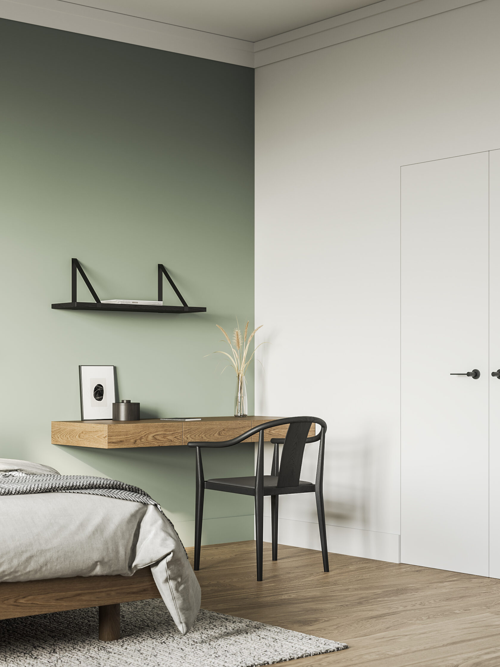 清爽原木风公寓设计 简洁的雅致！-14