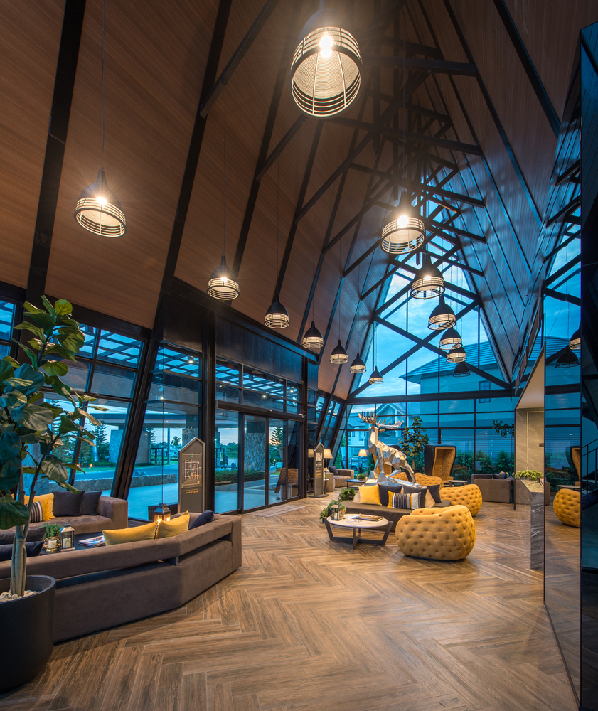 曼谷大道 Clubhouse,三角形的有机建筑美学-34